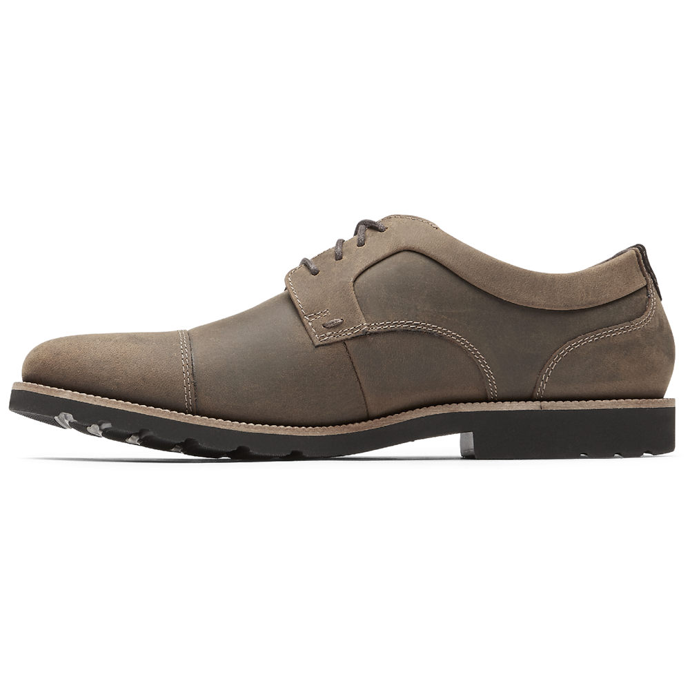 Rockport Oxfords Herre Mørke Brune - Sharp & Ready 2 Cap Toe - KXGI86497